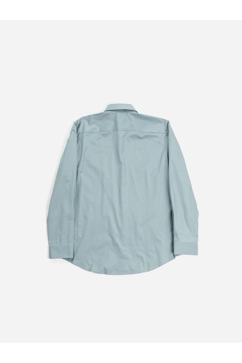 BURBERRY Cotton Poplin Long-Sleeve Shirt for Men