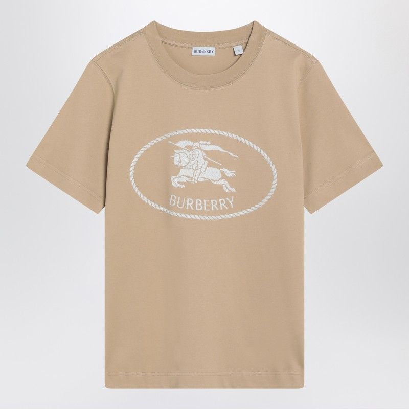 BURBERRY Equestrian Knight Short Sleeve T-Shirt