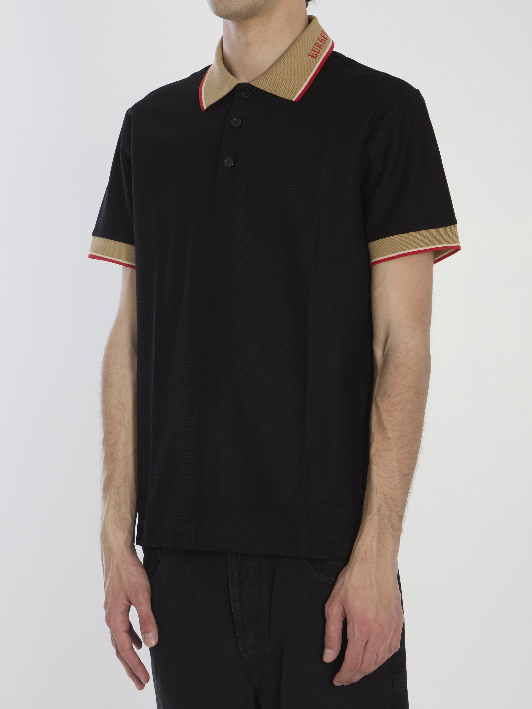 BURBERRY Classic Polo for Men - FW25 Collection