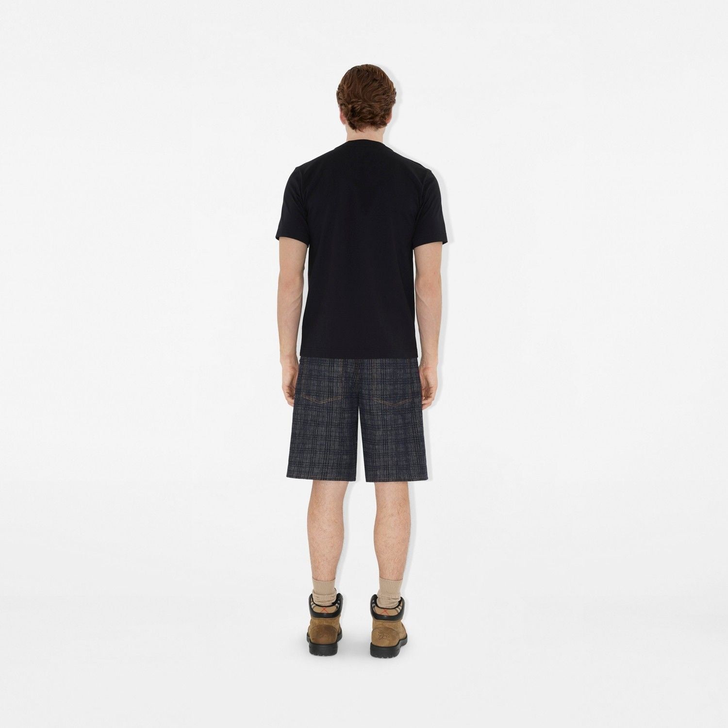 BURBERRY Knight Stamp Cotton T-Shirt - Slim Fit, Size M