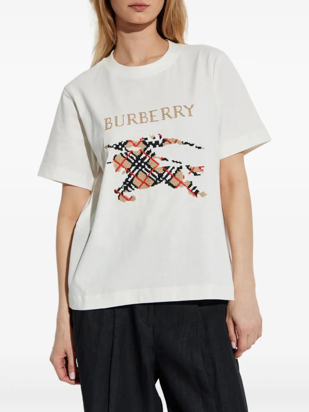 BURBERRY Frankie Cotton T-Shirt for Women