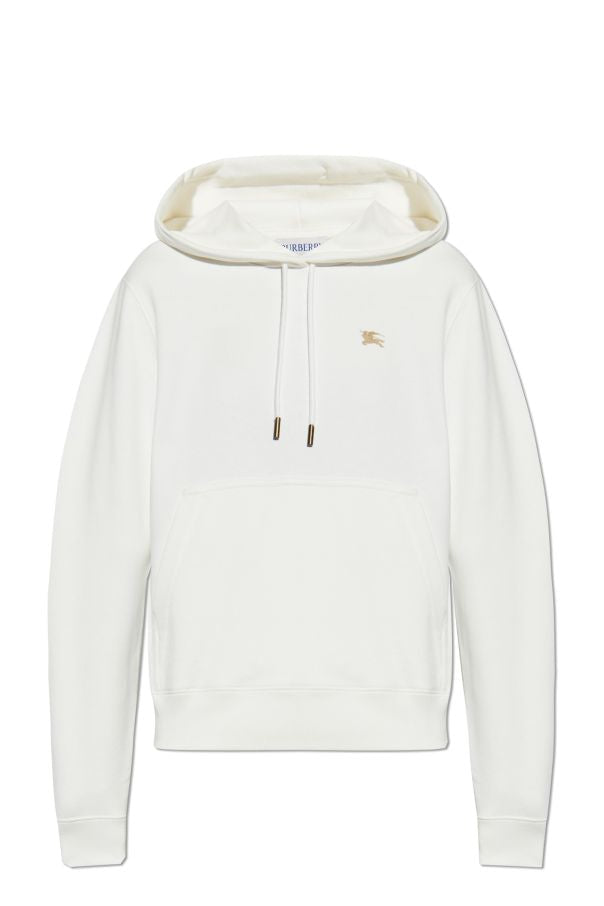 BURBERRY Embroidered Logo Women's Hoodie - FW25 Collection