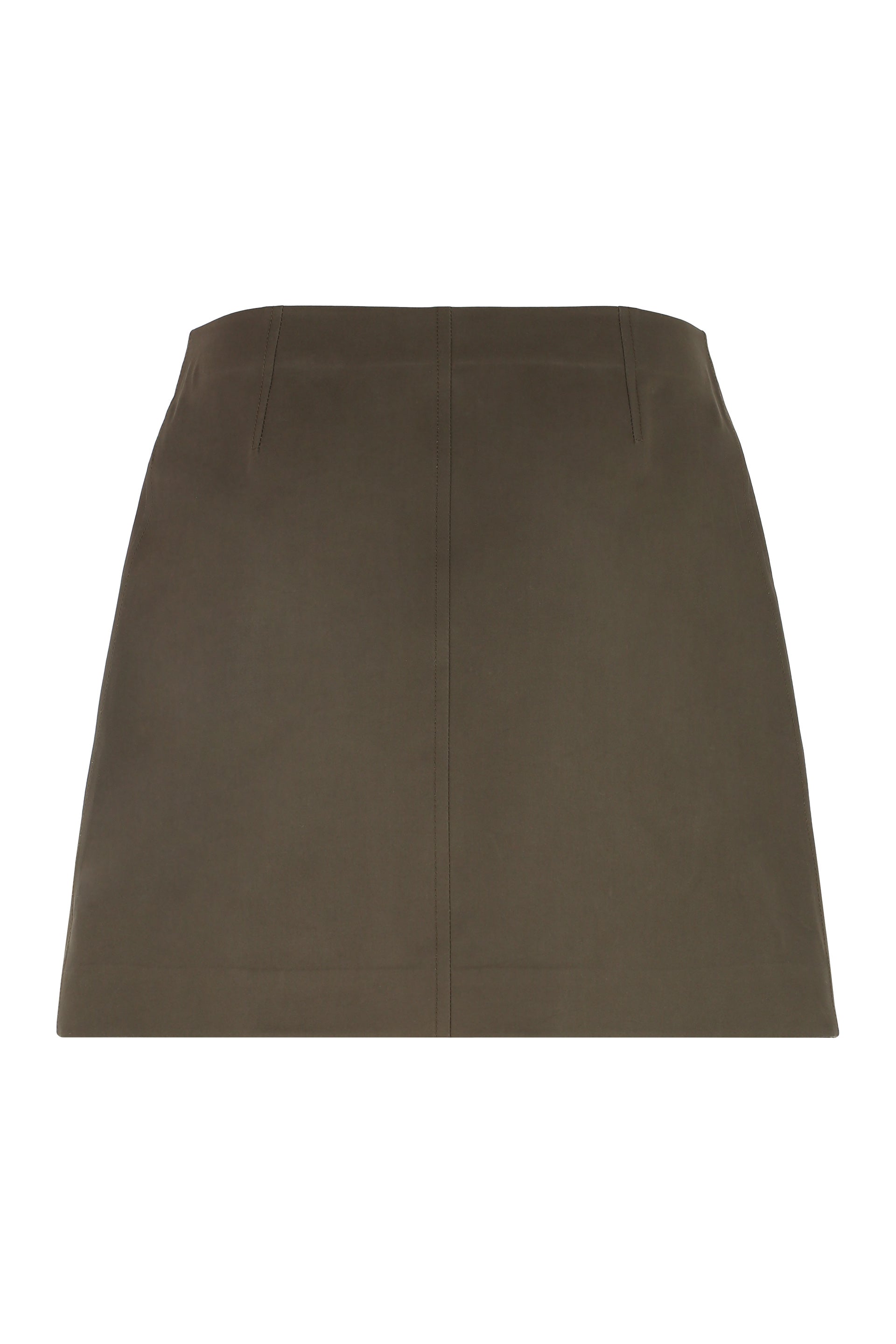 BURBERRY Cotton Mini Skirt with Side Pockets for Women