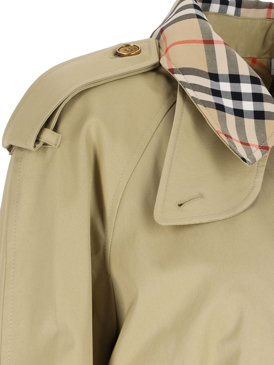 BURBERRY Women’s Gabardine Trench Jacket