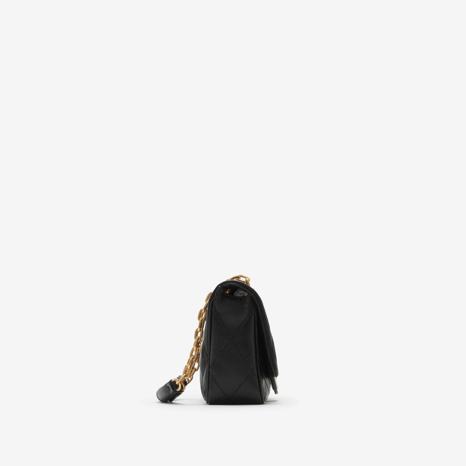 BURBERRY Mini Leather Strand Handbag