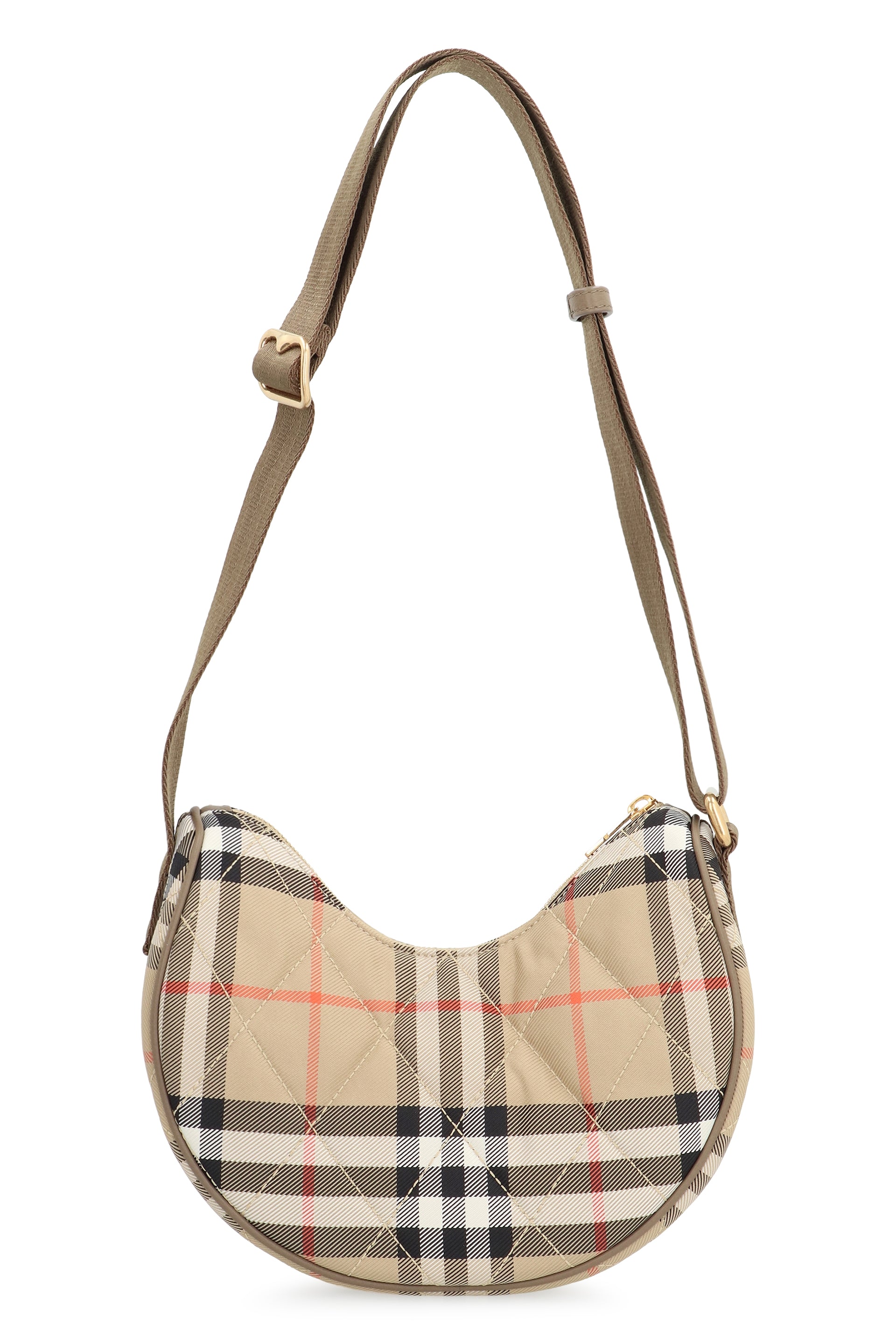 BURBERRY Nylon Messenger Handbag with Adjustable Strap - 23.5cm