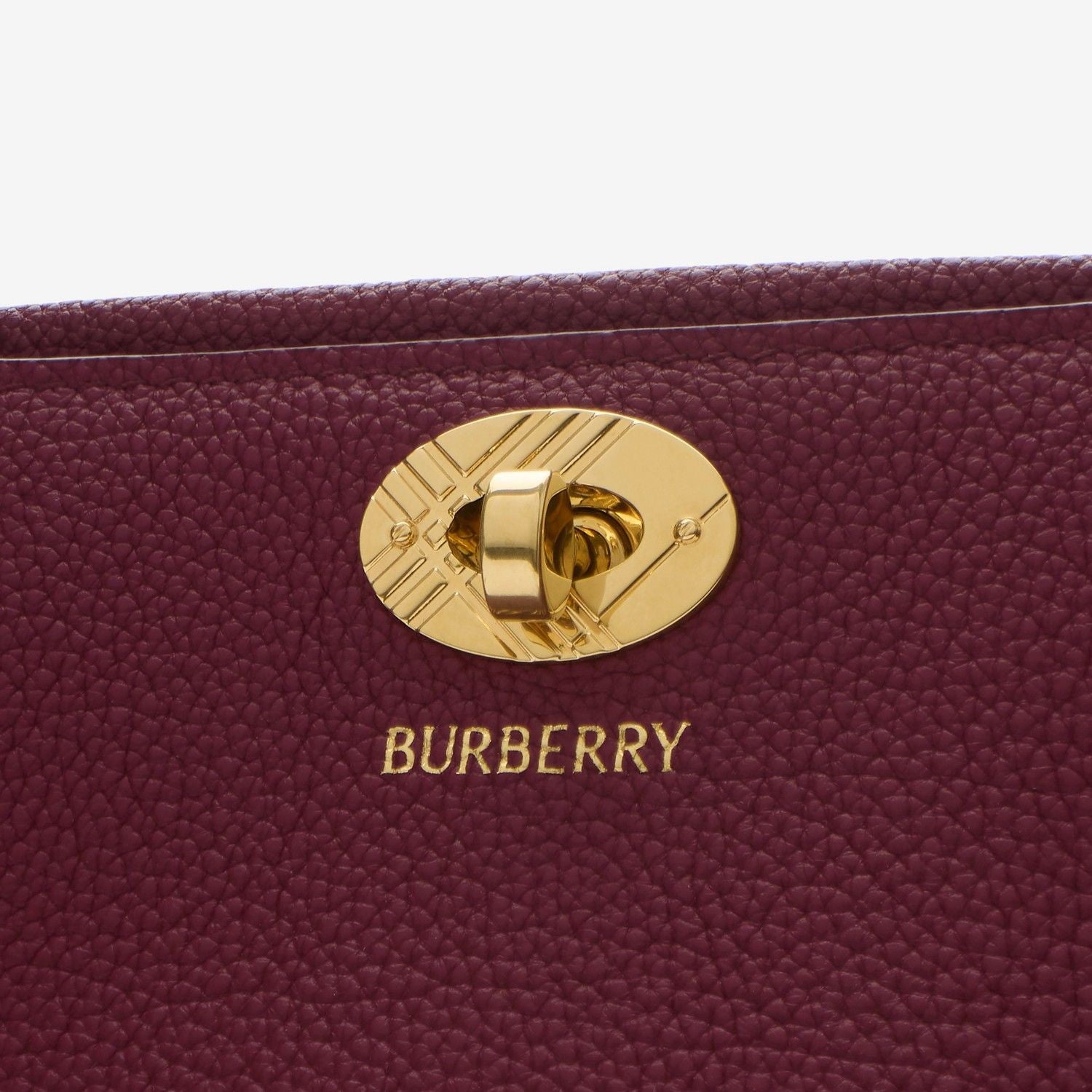 BURBERRY Mini Cotswolds Leather Pochette