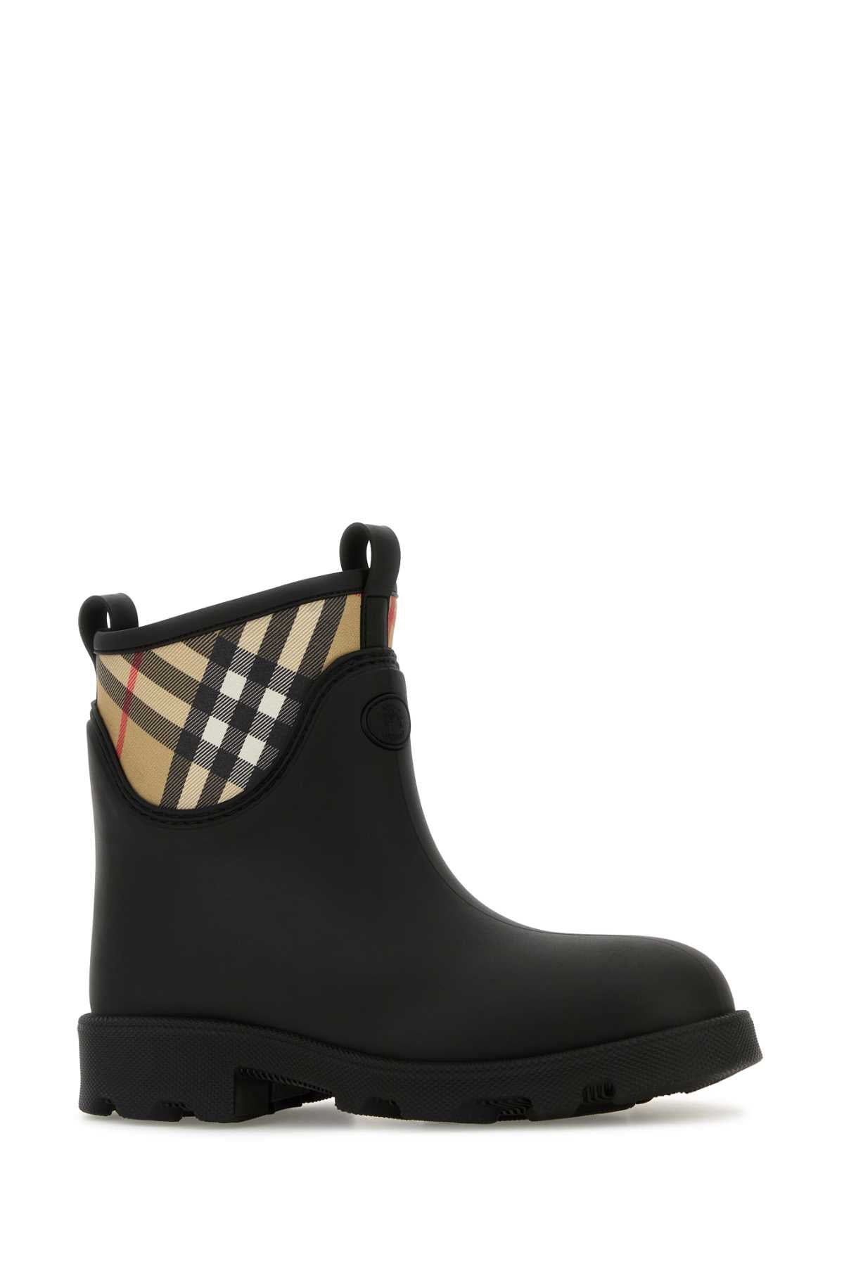 BURBERRY Rubber Marsh Stamp Ankle Boots for Men