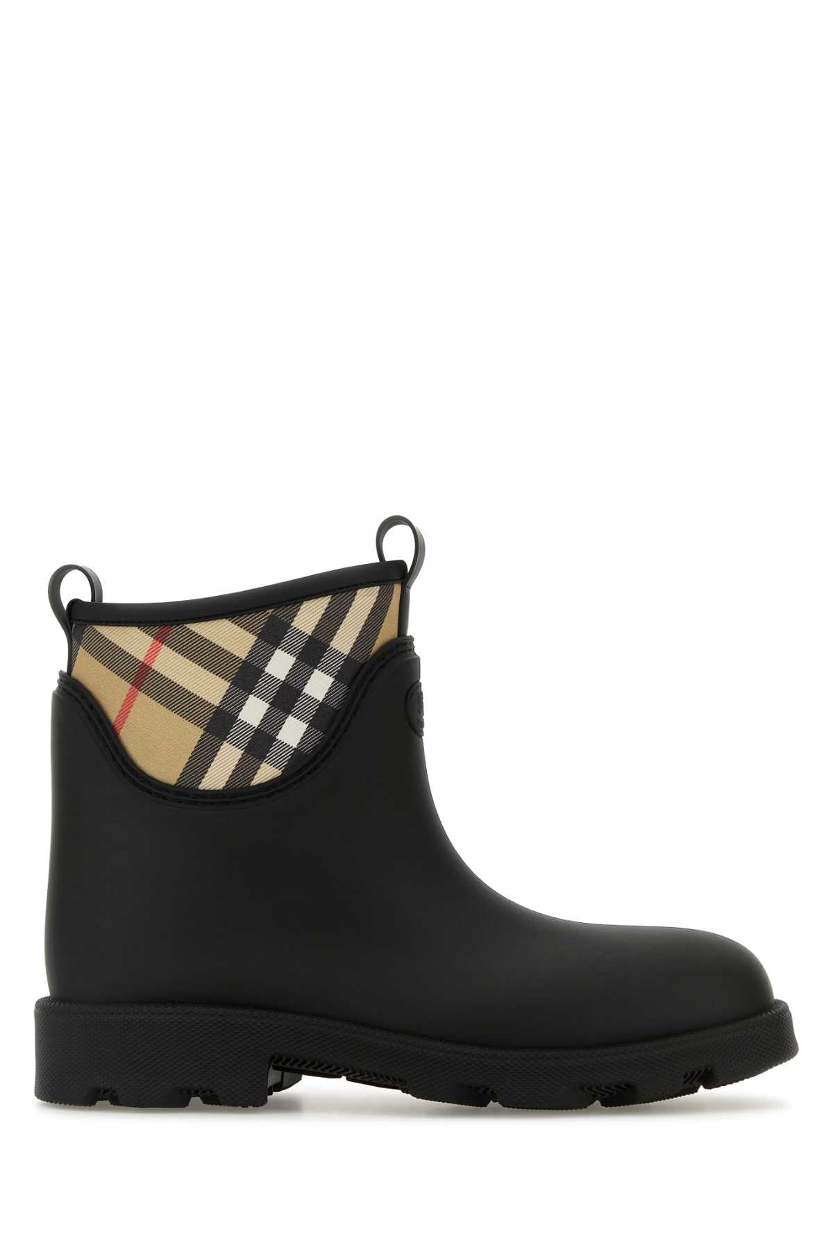 BURBERRY Rubber Marsh Stamp Ankle Boots for Men