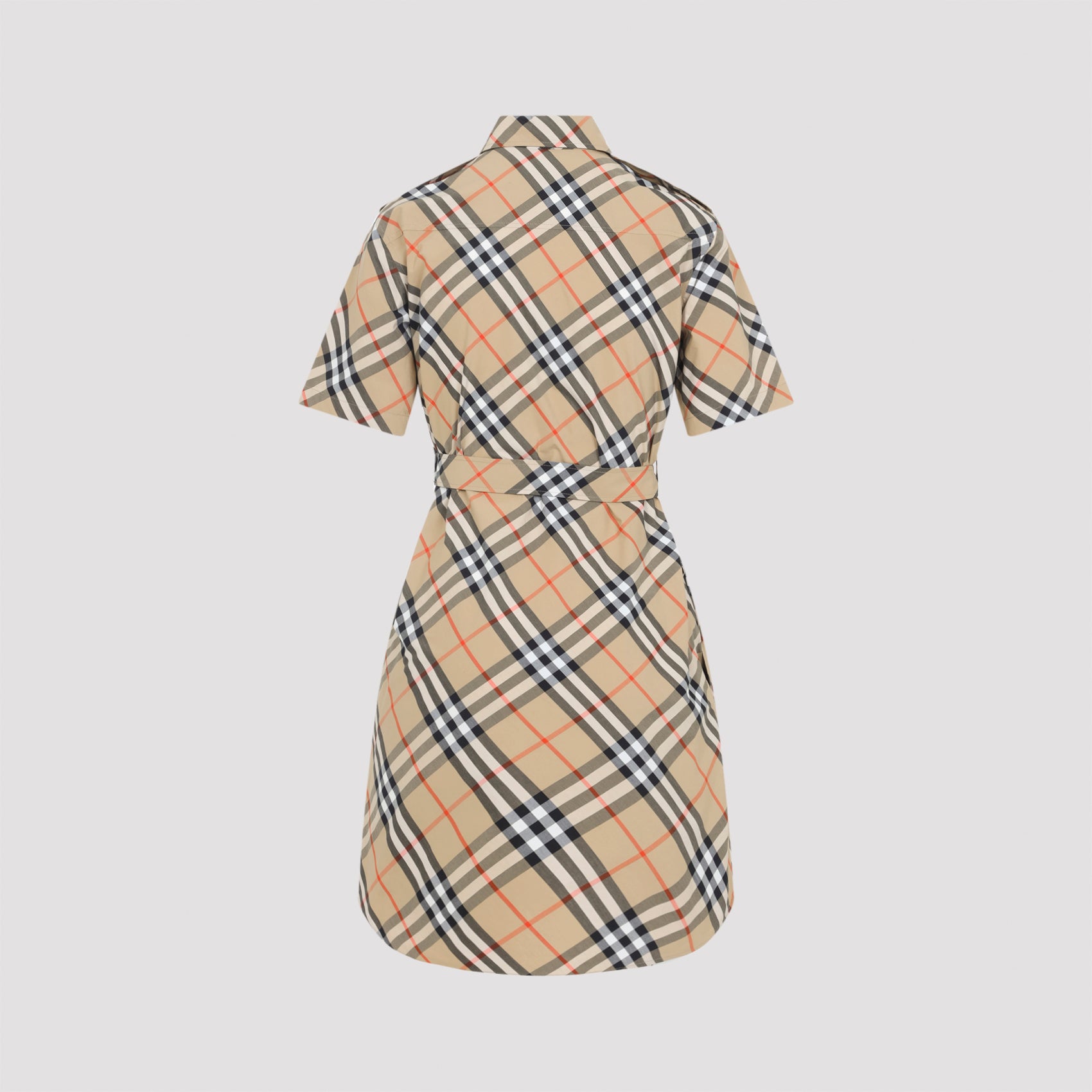 BURBERRY Check Mini Dress for Women