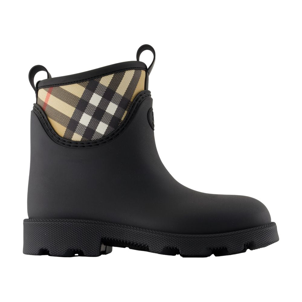 BURBERRY Rubber Marsh Stamp Ankle Boots