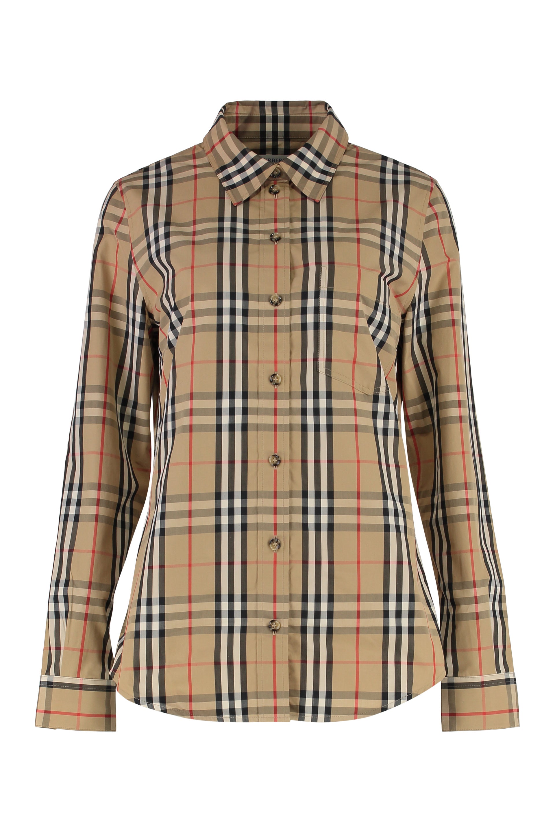 BURBERRY Vintage Check Cotton Shirt for Women