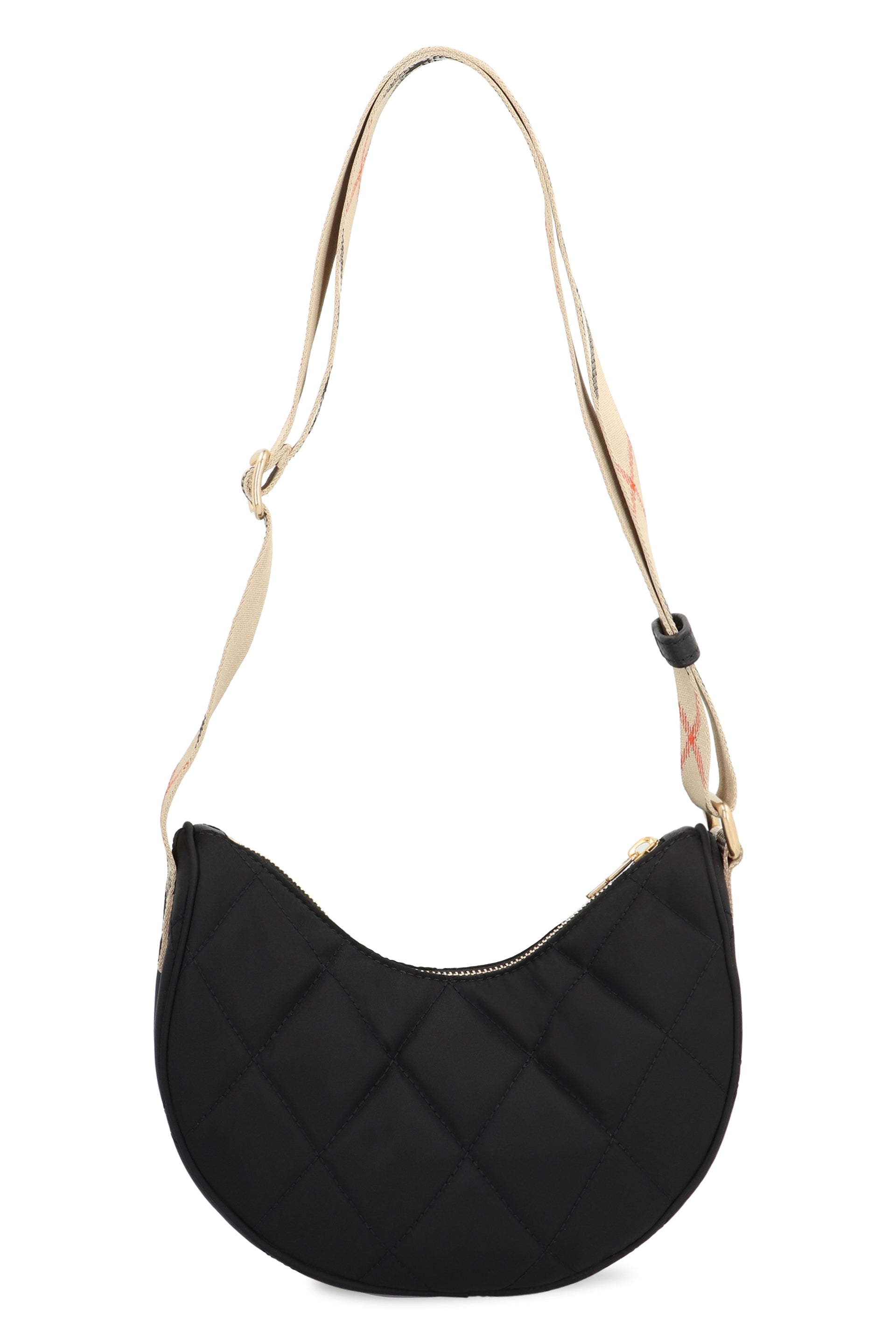 BURBERRY Mini Nylon Messenger Handbag