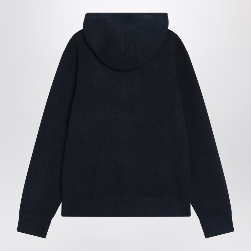 BURBERRY Zip-Up Cardigan with Hood for Men - FW25 Collection