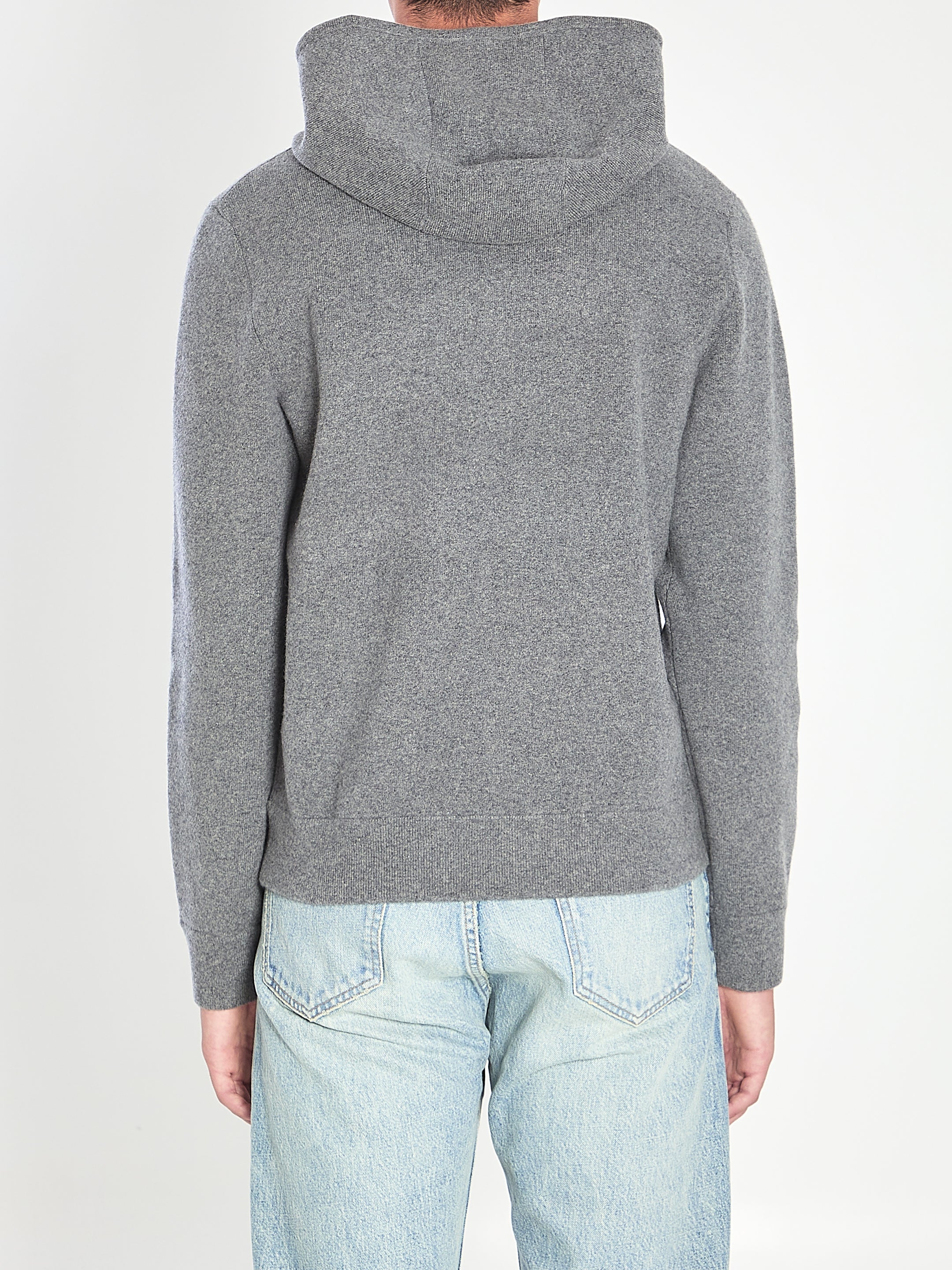 BURBERRY Ultra-Soft Cashmere Blend Jersey Sweater for Men