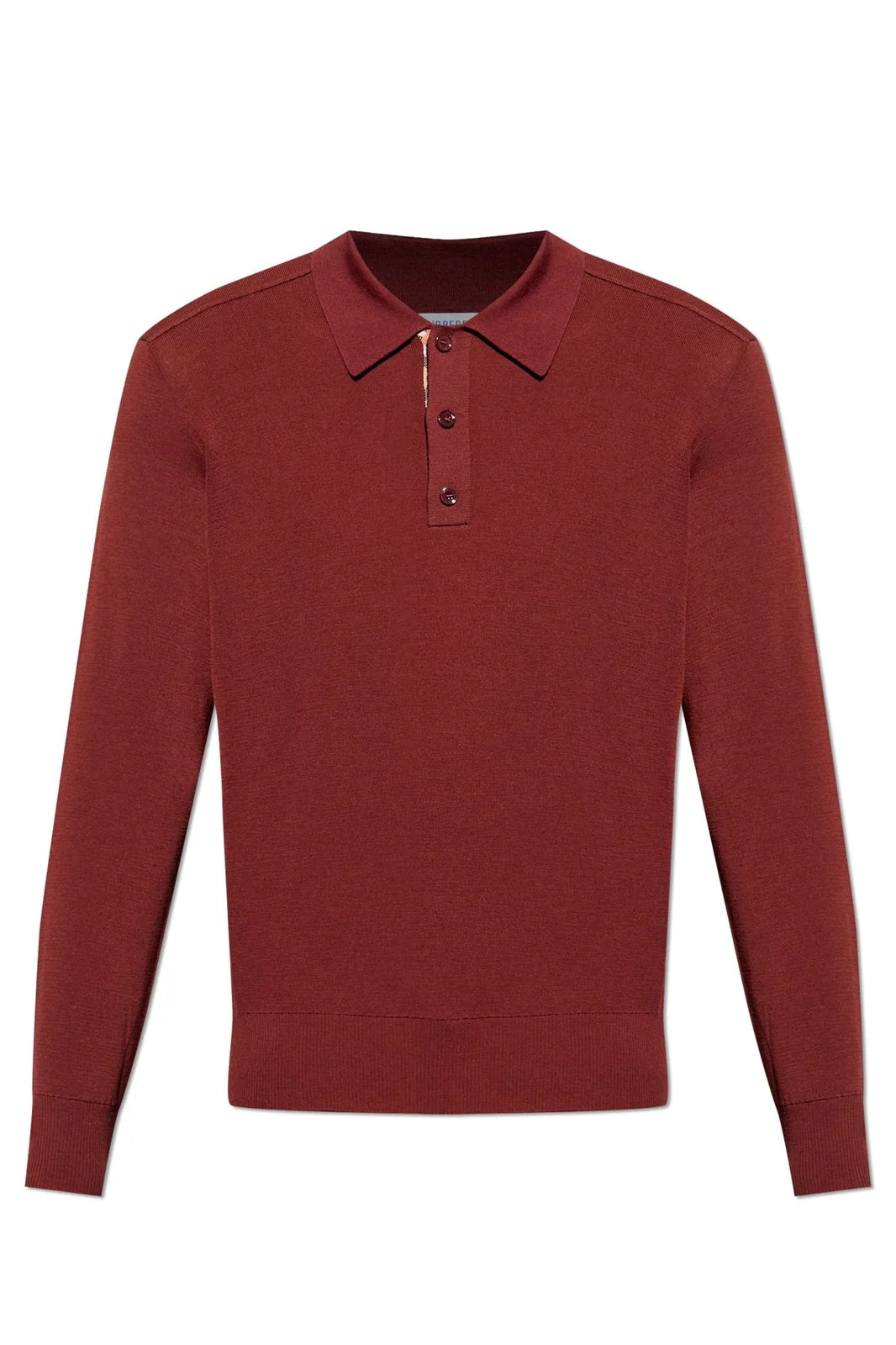 BURBERRY Men's Long Sleeve Polo Shirt