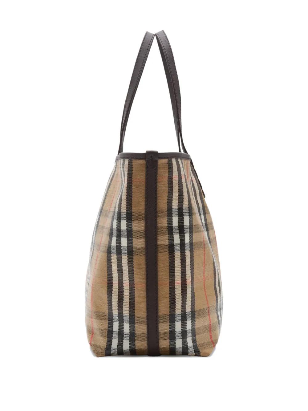 BURBERRY Highlands Medium Tote Handbag