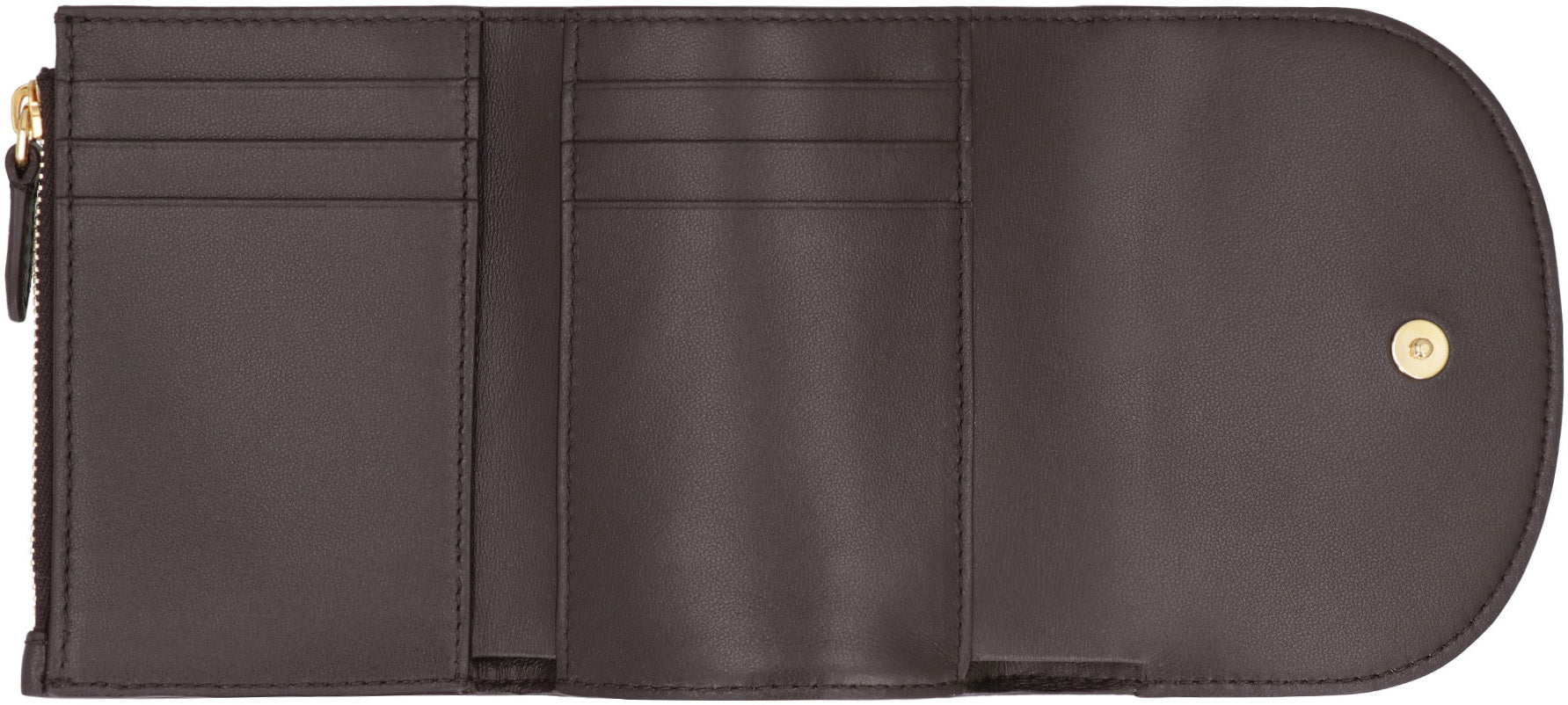 BURBERRY Mini Coated Canvas Wallet