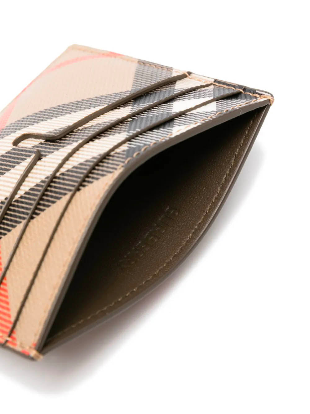 BURBERRY Mini Check Credit Card Holder