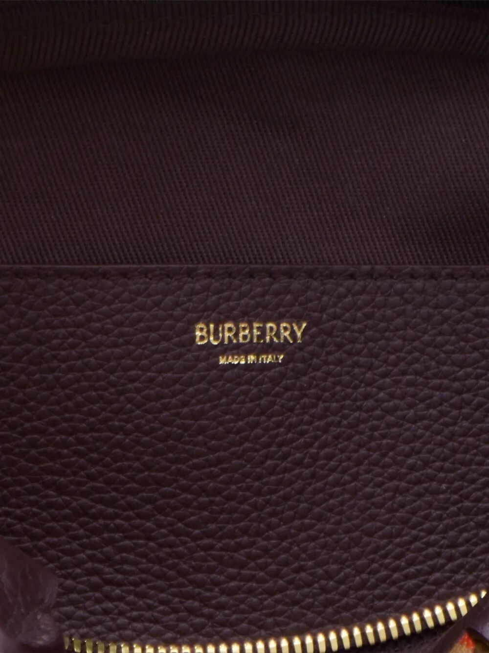 BURBERRY Highlands Bowling Handbag