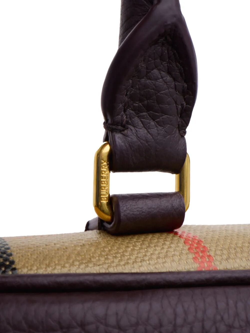 BURBERRY Highlands Bowling Handbag