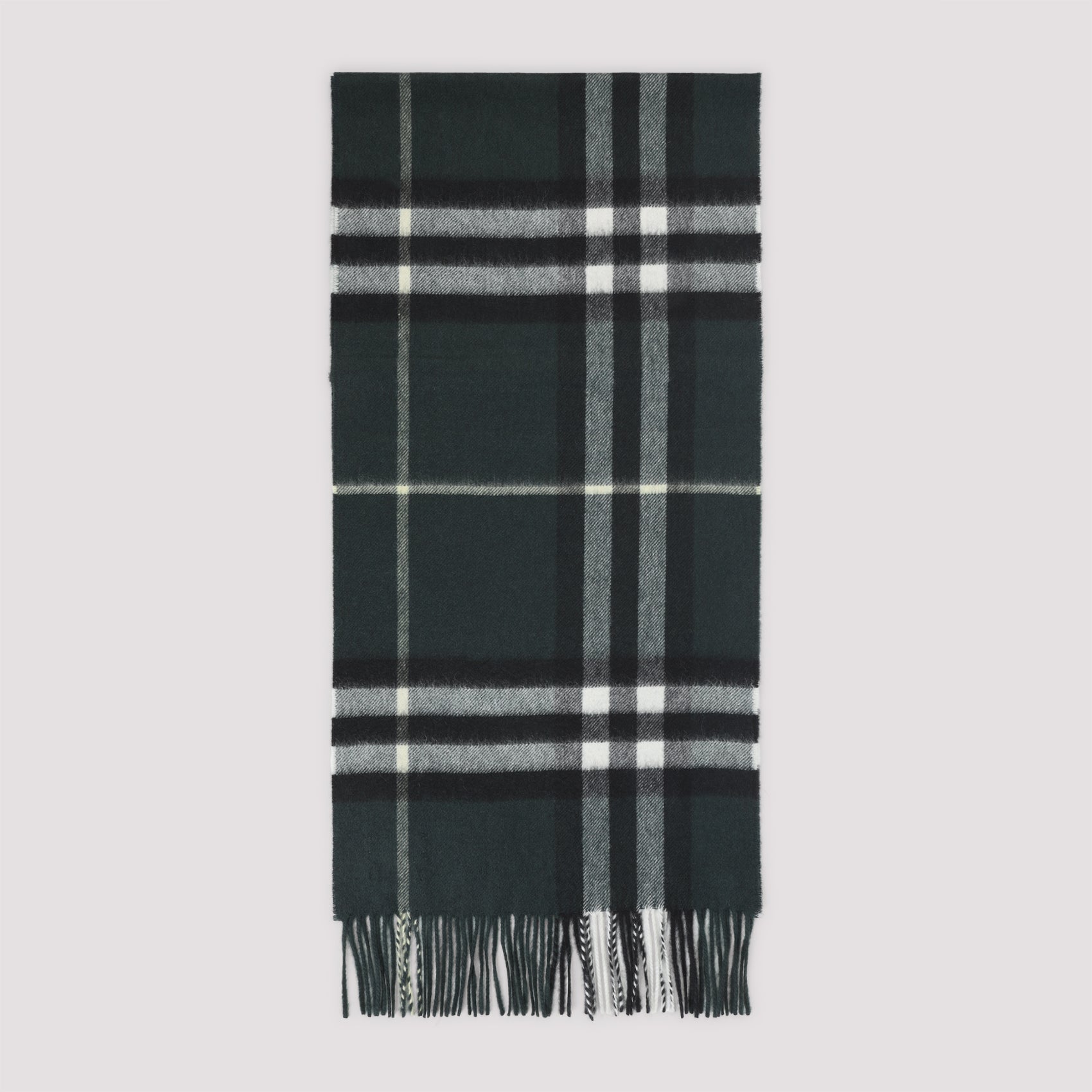 BURBERRY Giant Check Cashmere Scarf - Unisex