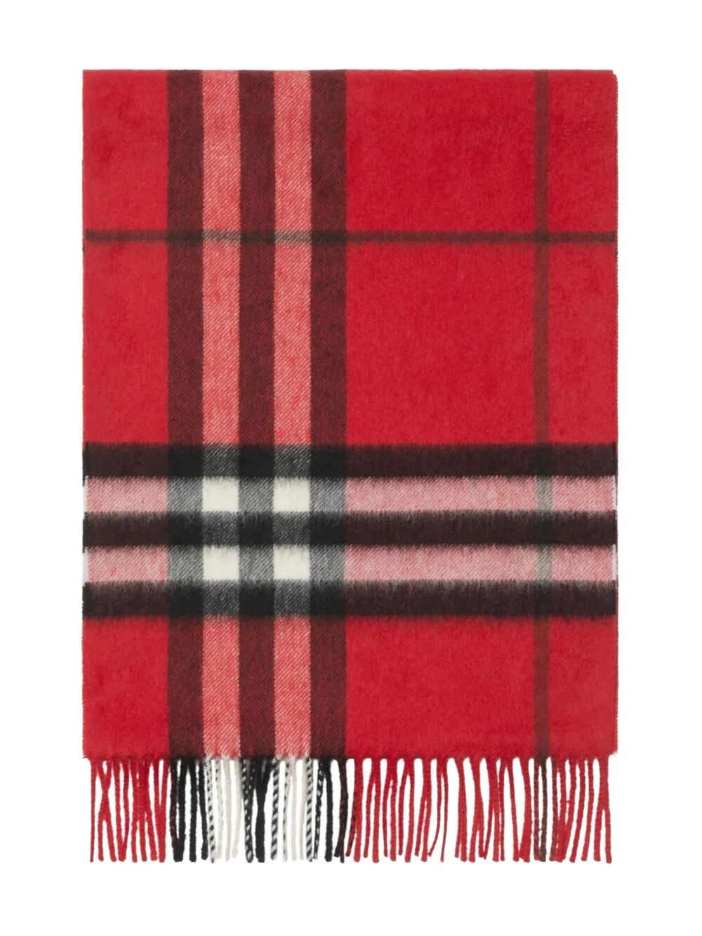 BURBERRY Giant Check Cashmere Scarf