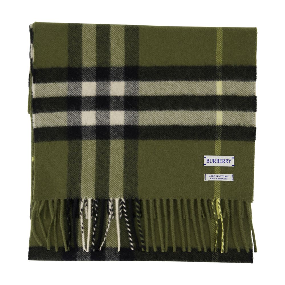 BURBERRY Giant Check Scarf - Women's Accessories