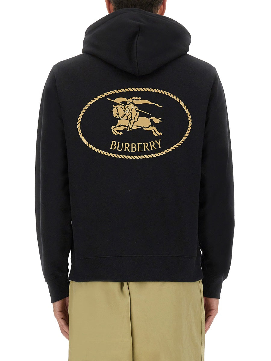 BURBERRY EKD Logo Cotton Hoodie for Men