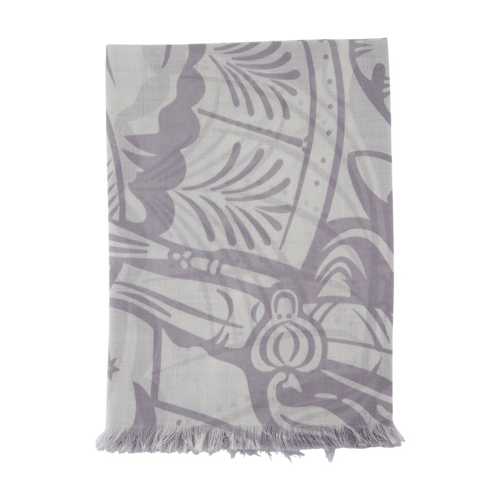 BURBERRY Large Wool Scarf