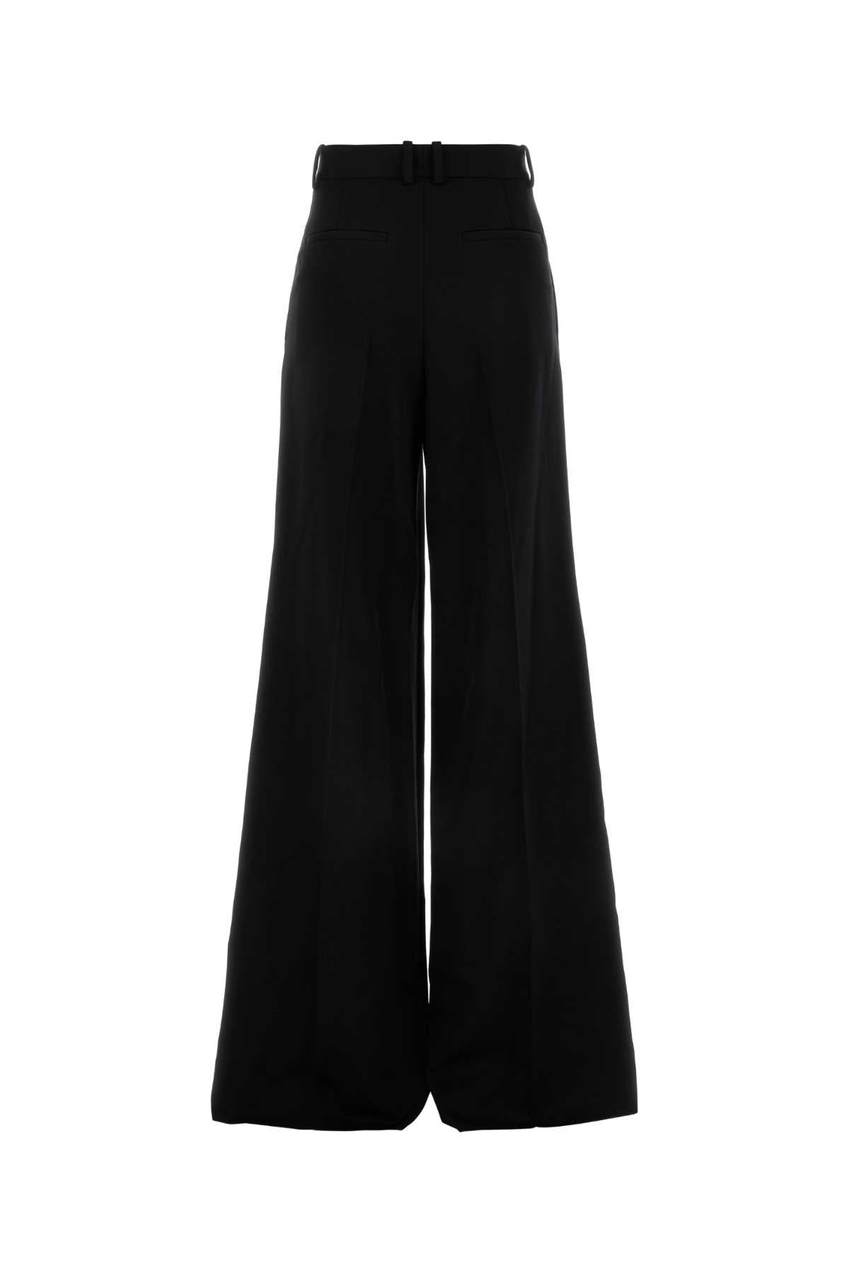 SAINT LAURENT Wide-Leg Wool Pants for Women