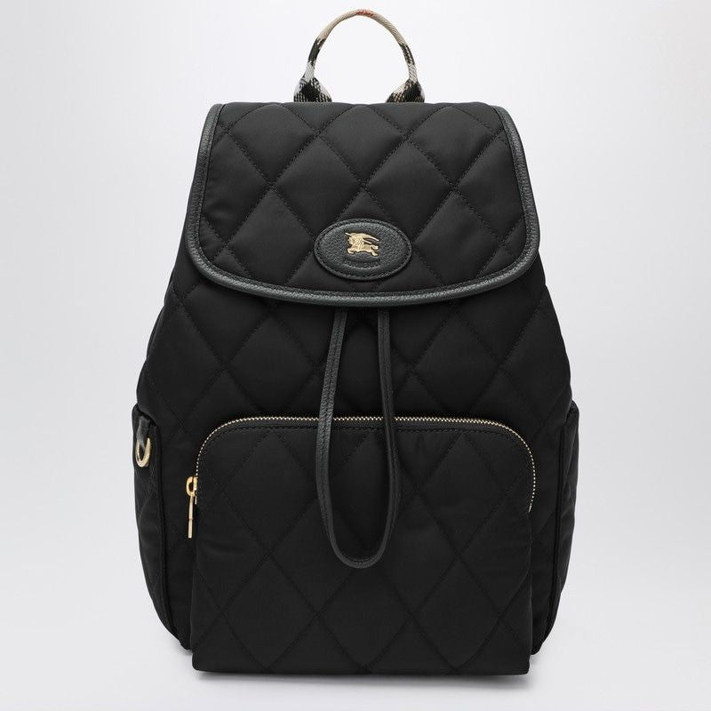 BURBERRY Quilted Horseshoe Mini Backpack