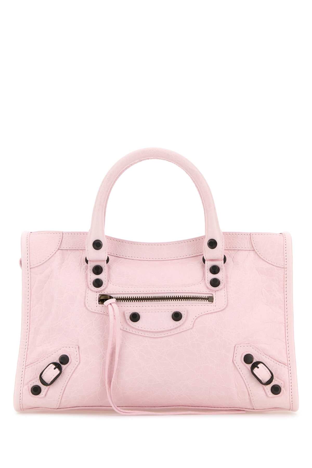 BALENCIAGA Mini Leather Small City Handbag