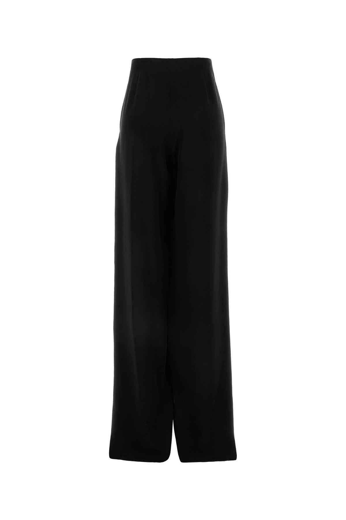SAINT LAURENT Silk Crepe Trousers for Women