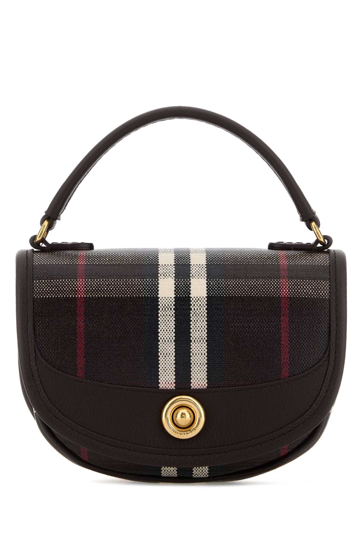 BURBERRY Mini Highlands Checked Handbag