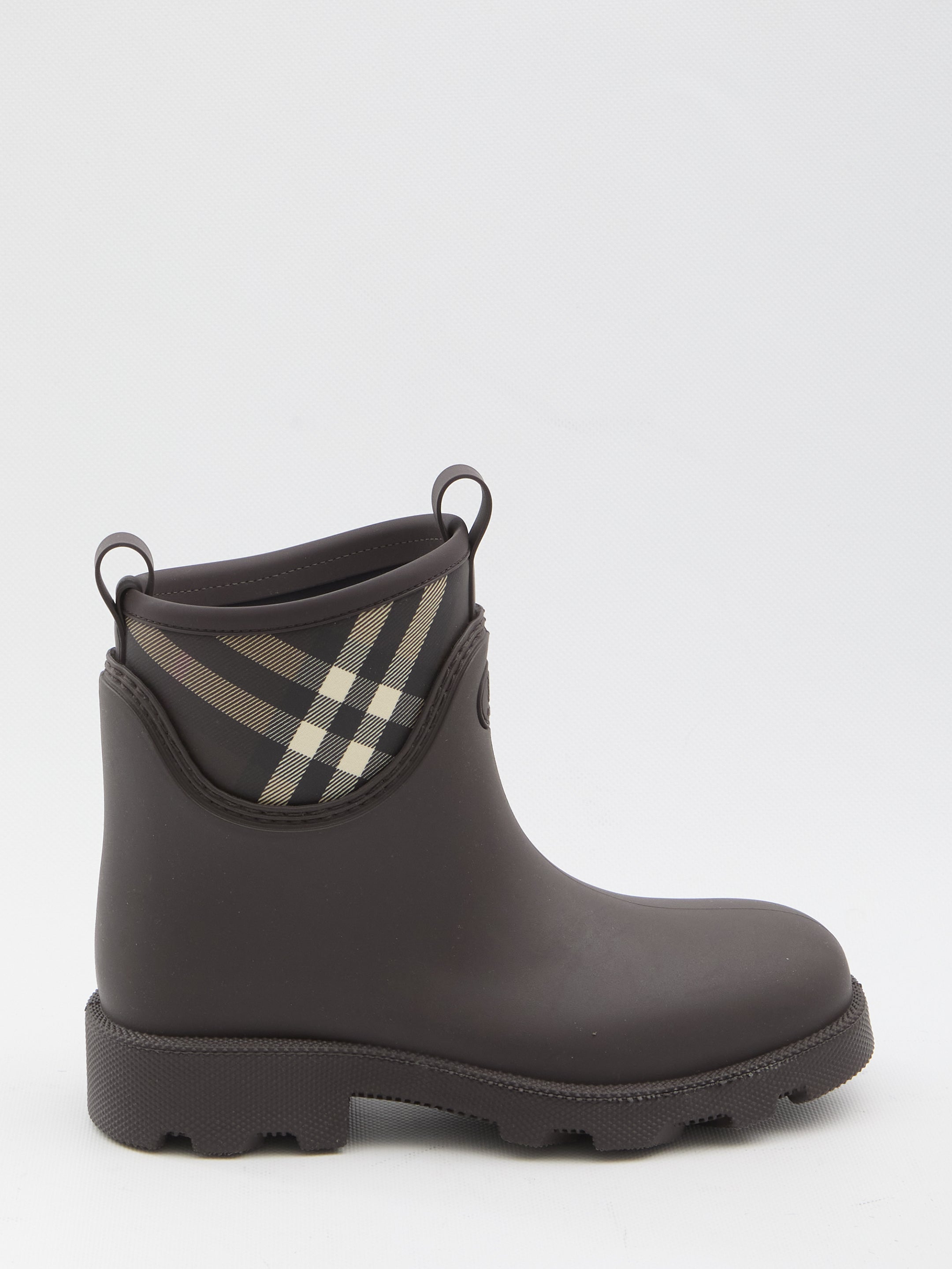 BURBERRY Stamp Ankle Boots with Round Toe - FW25