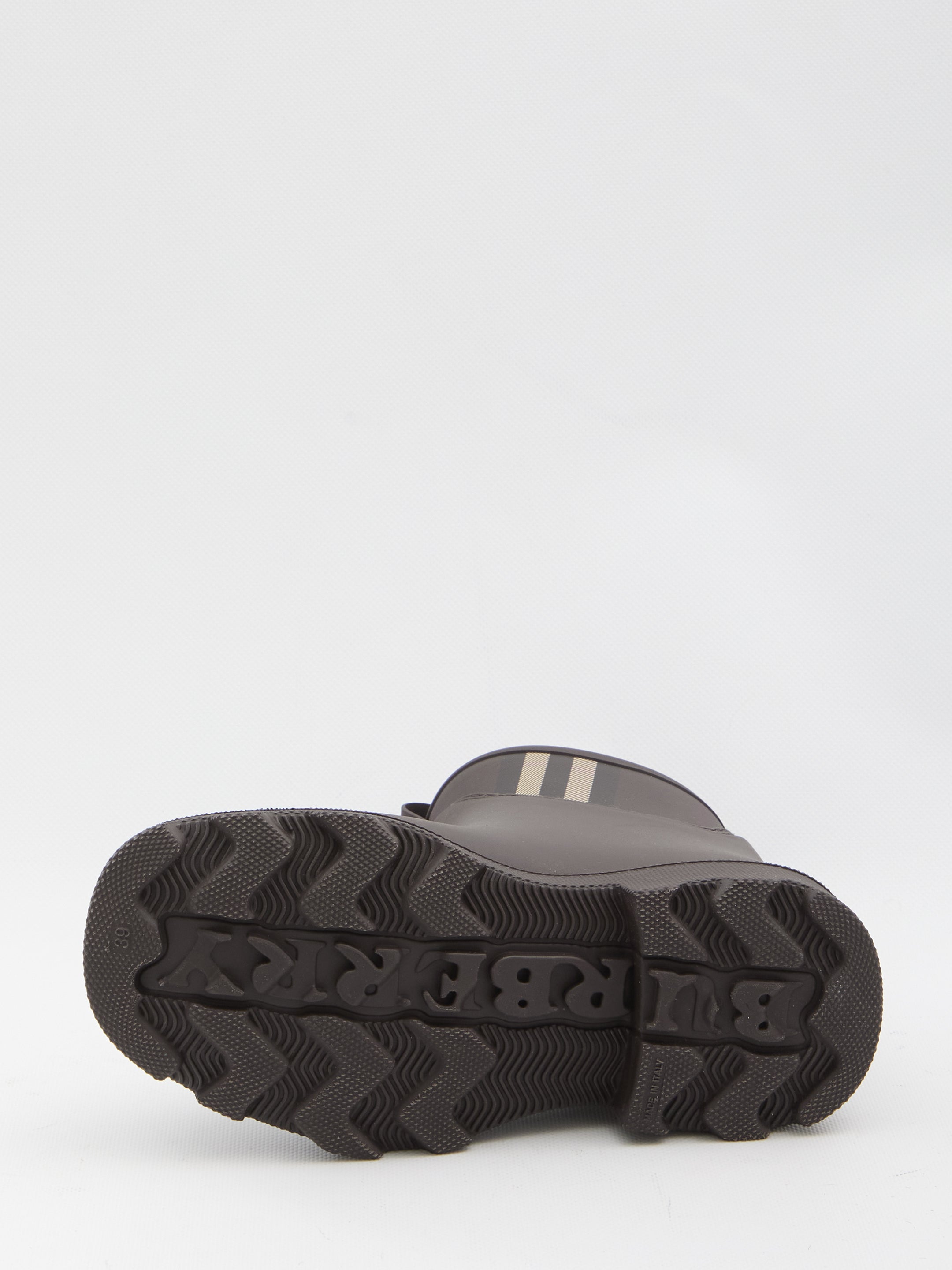 BURBERRY Stamp Ankle Boots with Round Toe - FW25