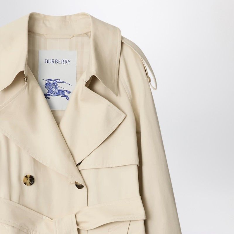 BURBERRY Cotton Fitzrovia Trench Jacket for Women