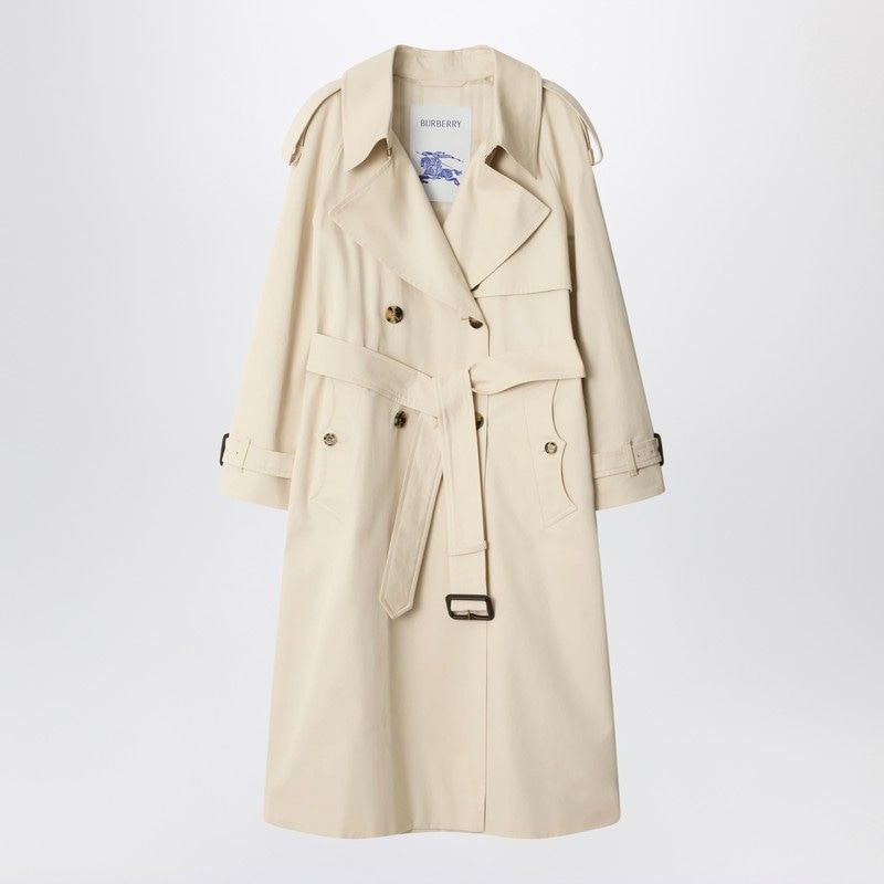 BURBERRY Classic Long Trench Jacket for Women