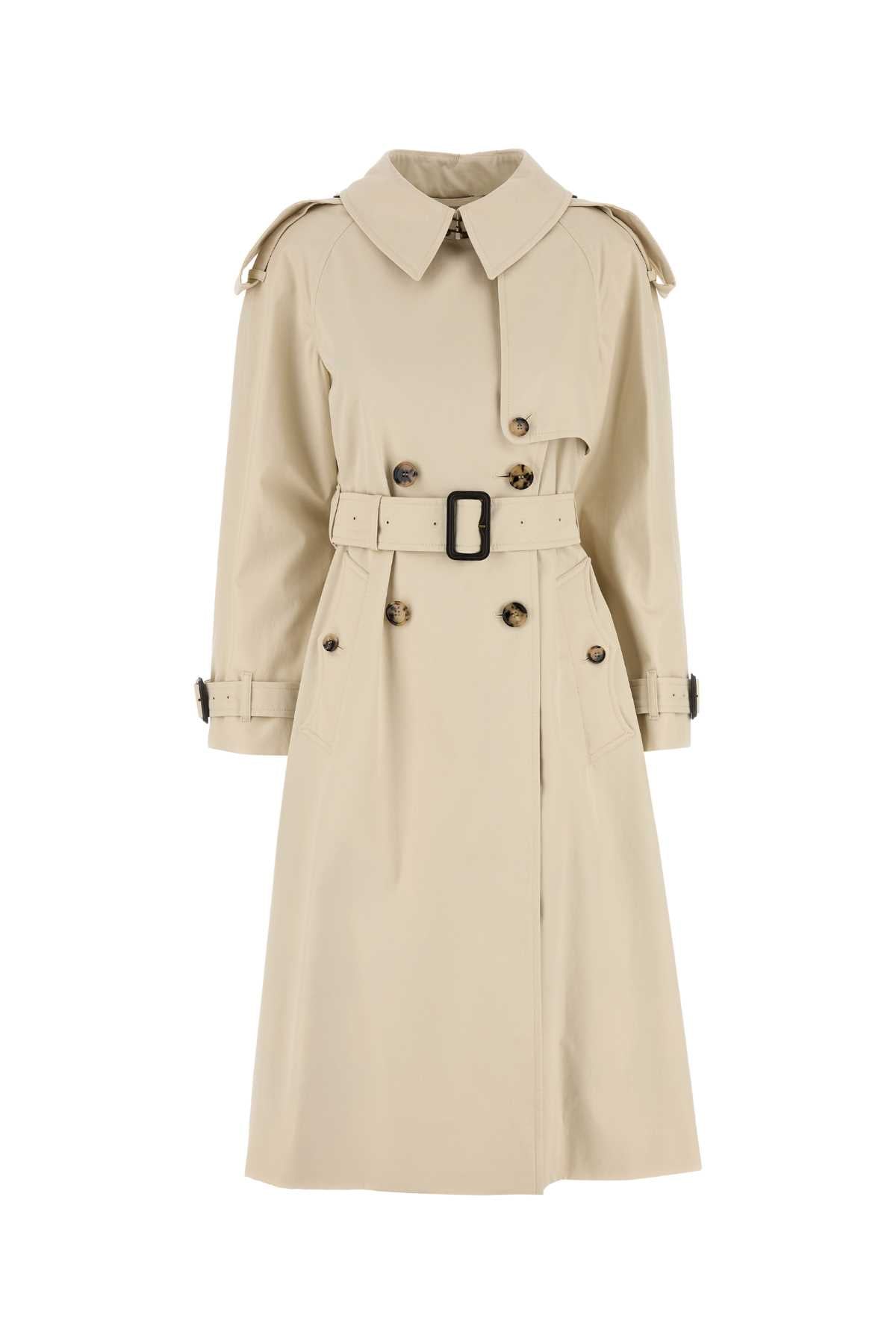 BURBERRY Gabardine Trench Jacket for Women - FW25 Collection