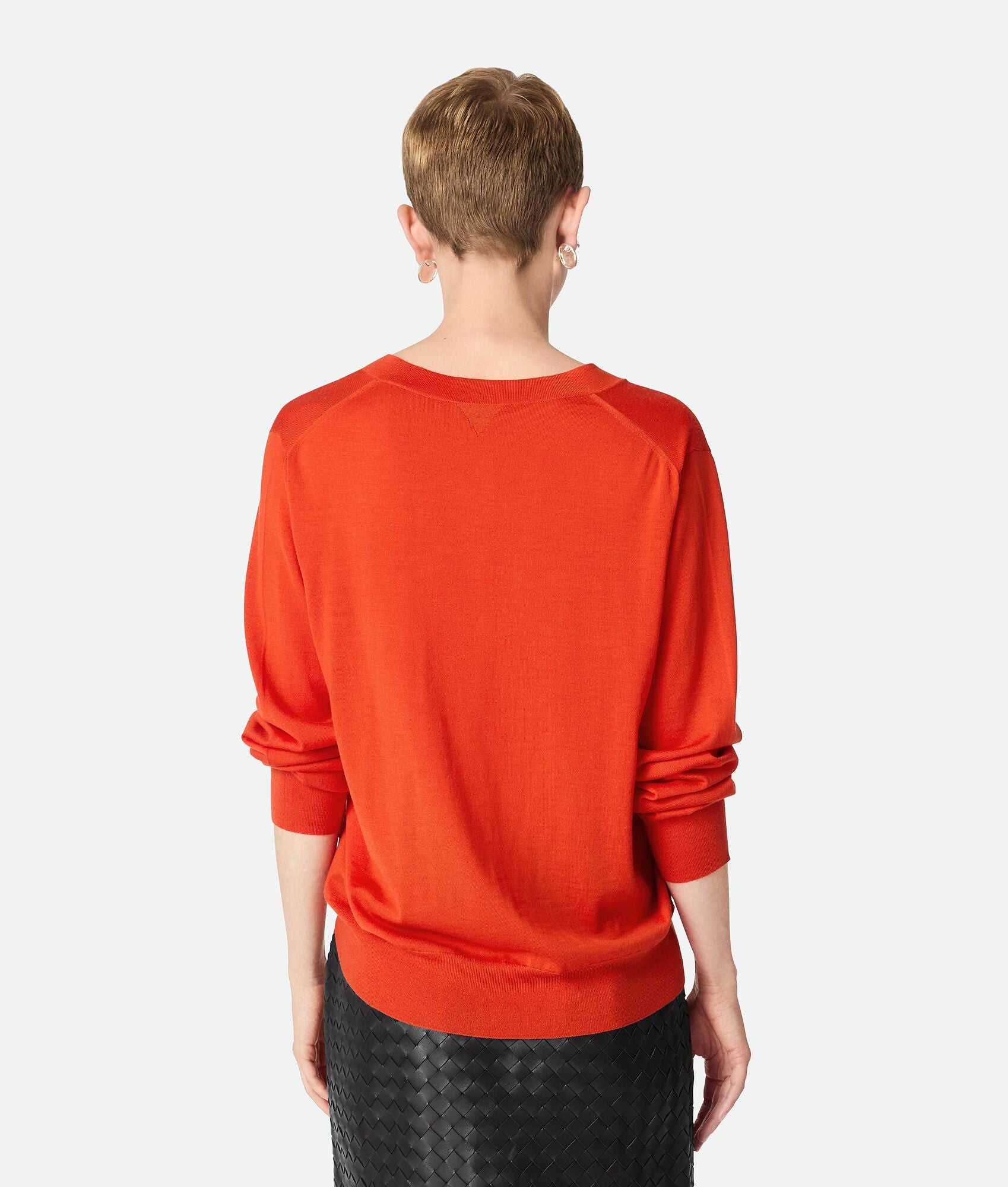 BOTTEGA VENETA Fine Knit V-Neck Sweater - Lightweight