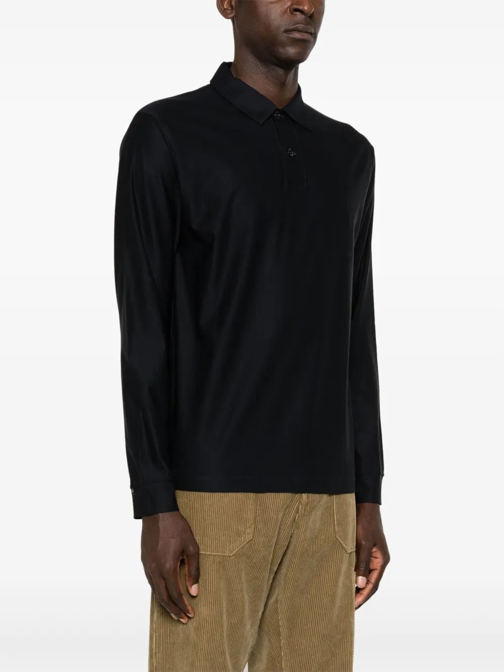 STONE ISLAND Cotton Mini Polo Shirt for Men