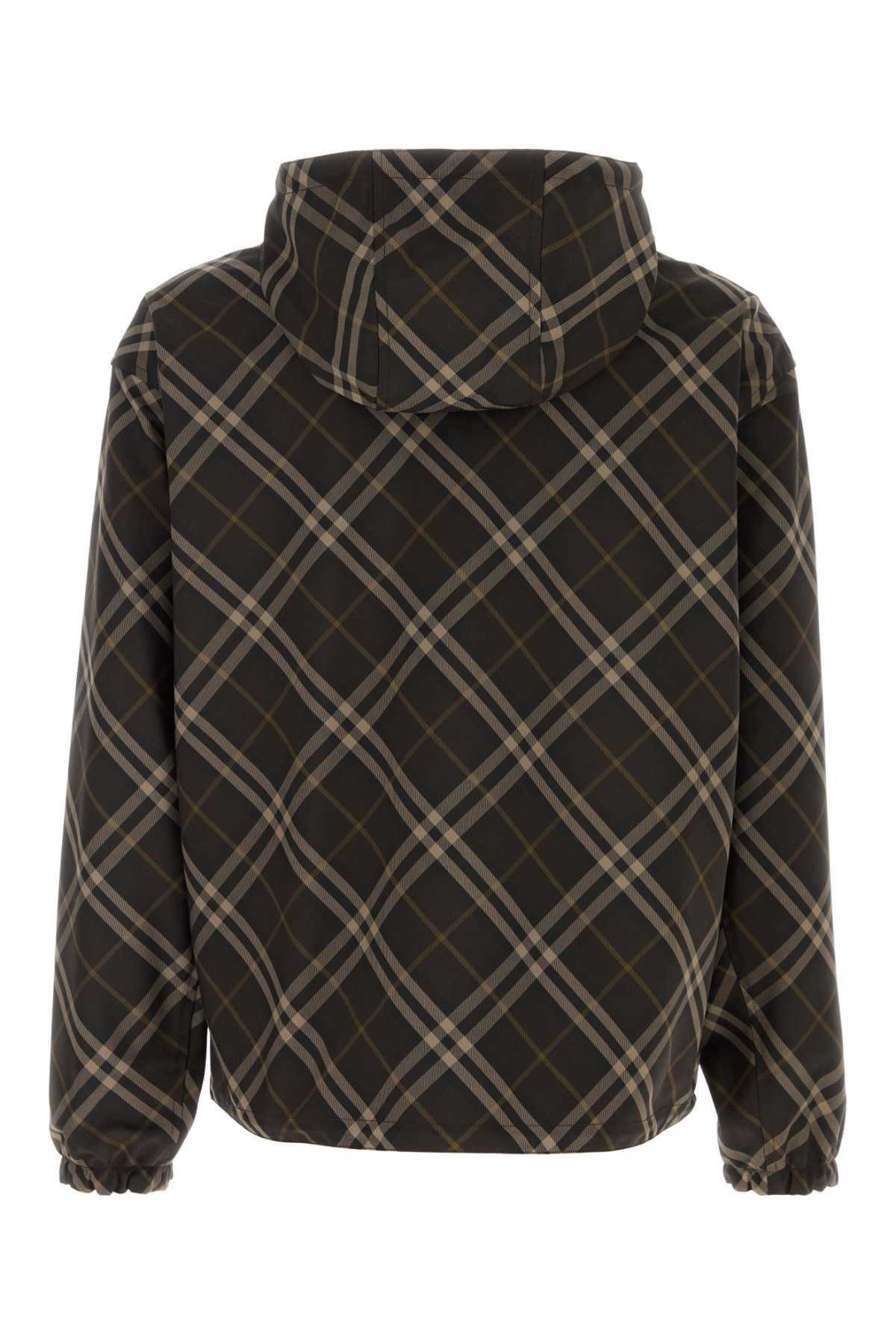BURBERRY Men's Reversible Check Embroidered Jacket