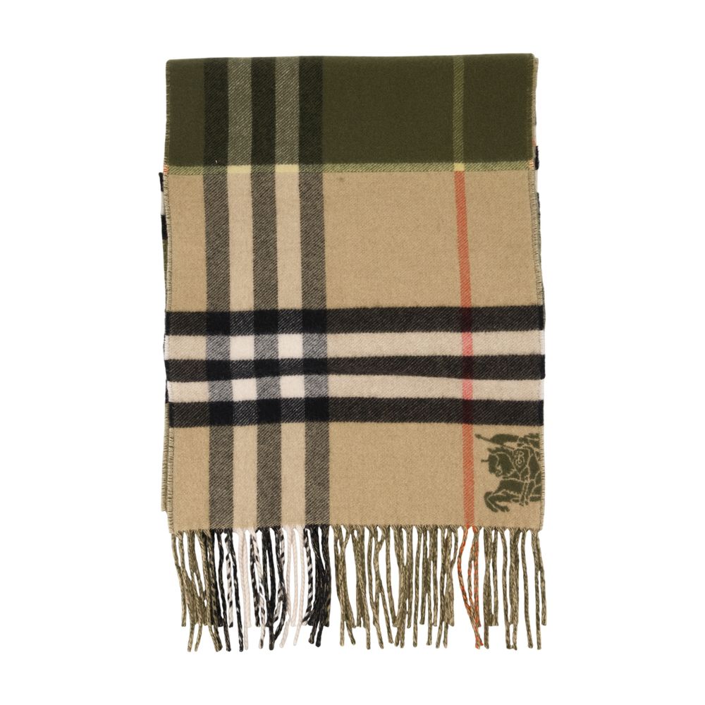 BURBERRY Embroidered Cashmere Scarf