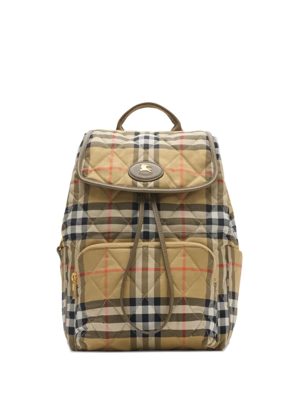 BURBERRY Quilted Check Backpack
