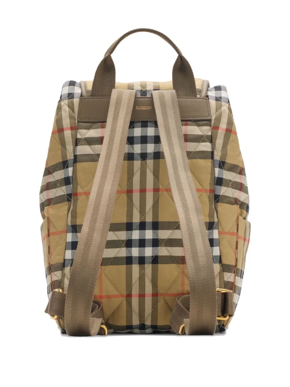 BURBERRY Quilted Check Backpack