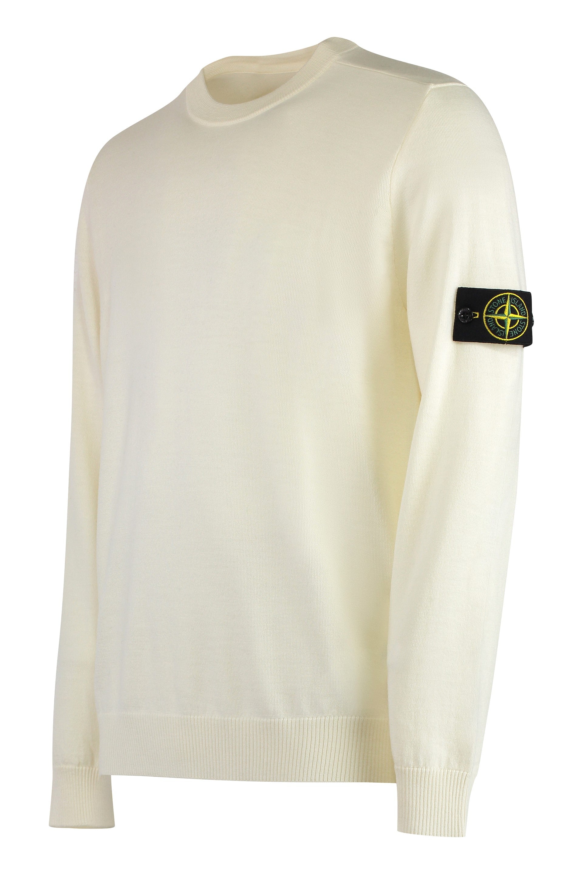 STONE ISLAND Round Neck Knit Jumper for Men