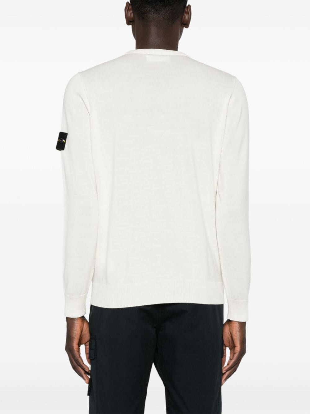 STONE ISLAND Round Neck Knit Jumper for Men