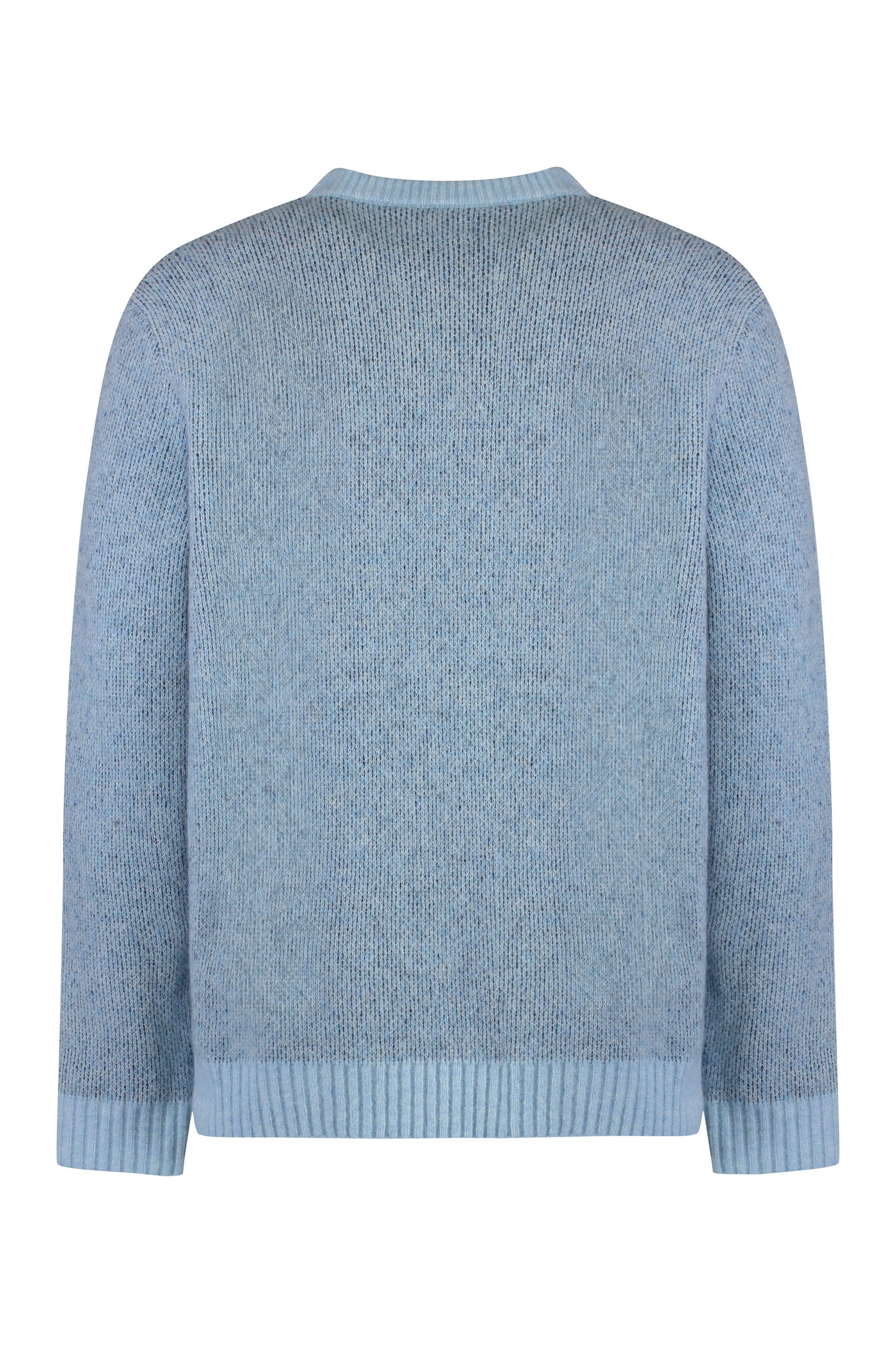 STONE ISLAND Wool-Blend Crew-Neck Sweater for Men