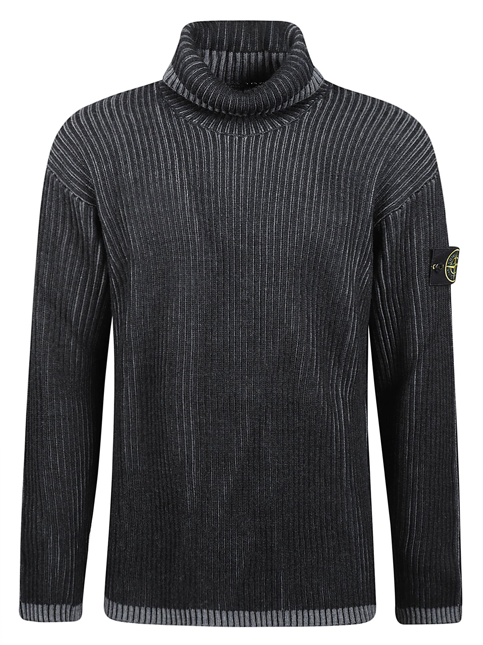 STONE ISLAND Men's Melange Wool Sweater